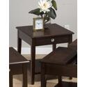 Boise Brown Cherry Finished End Table 