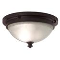 Delta Victorian 2 Light Flushmount