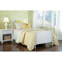 Kensington Duo Panel Bed - Twin (Textured White)