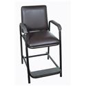 Deluxe Hip High Chair With Comfortable Padded Seat