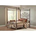 STANTON KING CANOPY BED SET w/ MATCHING SIDE RAIL  
