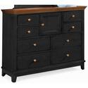 Dressing Chest-Black with Cherry Top