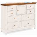 Dressing Chest-White with Maple Top
