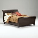 Queen Faux Leather Bed