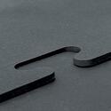 Mega-Lock Black - Corner Mat