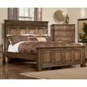 Edgewood Queen Bed (Brown Oak)