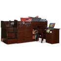 Captain’s Bed (Full) with Pull-out Desk & Stairs                                           