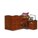 Captain’s Bed with Pull-out Desk Twin                            