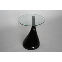 Black Plastic Base Round Coffee Table