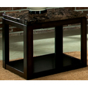 Bella End Table w/Marbella Top