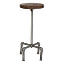 Natural Iron Pipe Round Stool
