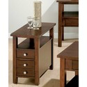 Miniatures - Milton Cherry Chairside Table (assembled)