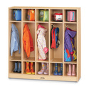 Maplewave Coat Locker - 5 Sections