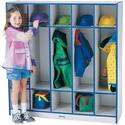 Jonti-craft Double Sided Coat Locker - 5 Sections