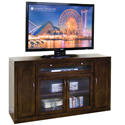 Espresso Counter Height TV Console
