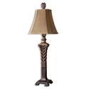 Decorative Lamp with Light Rottenstone Glaze