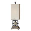 Hand Crafted Decorative Lamp with Natural Slate