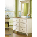 Ocean Isle 6 Drawer Dresser