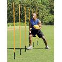 Outdoor Agility Poles (set Of 6)