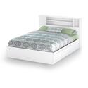 Vito Queen Bed & Bookcase Headboard
