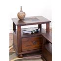 Santa Fe End Table w/ Drawer