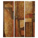 Set of 3 Mystic City Art Accents