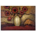 Hand Painted Red Poppies