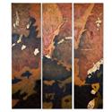 Set of 3 Vibrant Sky Art Accents