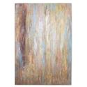 Hand Painted Raindrops Art Accent