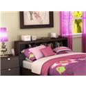 Cakao Full Bookcase Headboard (54