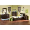 Cakao Twin 6 Piece Bedroom Set