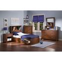 Jumper Twin Mate's 6 Piece Bedroom Set