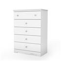 Crystal 5 Drawer Chest