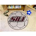 Southern Illinois Soccer Ball Rug