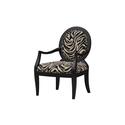 Occasional Chair in Zebra Print