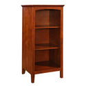 Parker Cinnamon 3-Shelf Bookcase