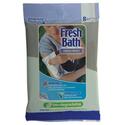Fresh Bath Biodegradable Travel Wipes - 8 Pack