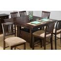 Baker's Cherry Finished Counter Height Table W/ Butterfly Leaf