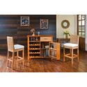Pegasus Bar and Barstool Set