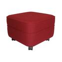 Square Fabric Ottoman