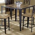 Faux Marble Pub Table