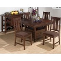 Muir Oak Finished Strapback Side Chair (Set Of 2)