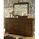 Craftsman Dresser and Mirror Set