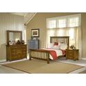 OUTBACK KING SIZE SLAT BED, NIGHTSTAND, CHESSER, & MIRROR
