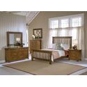 OUTBACK KING SIZE SLAT BED, NIGHTSTAND, DRESSER, MIRROR & CHEST