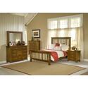 OUTBACK QUEEN SIZE SLAT BED, NIGHTSTAND, CHESSER, MIRROR & CHEST