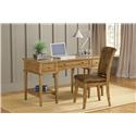 Gresham Desk Set- Medium Oak