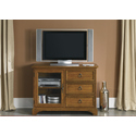 Beacon Entertainment Oak TV Console