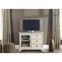 Beacon Entertainment White TV Console