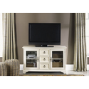 Beacon Entertainment White TV Console